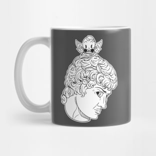 Renaissance boy and angel Mug